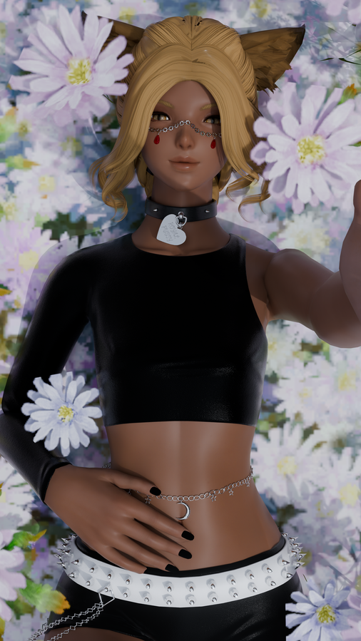 Flower Selfie Flower Selfie